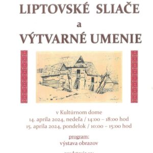 Liptovske Sliace a vytvarne umenie