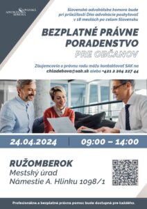Bezplatne pravne poradenstvo