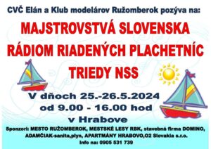 Majstrovstva SR radiom riadenych plachetnic