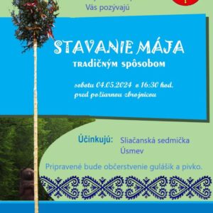Stavanie maja Tepla
