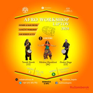 Afro workshop Liptov 2024