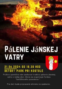 Pálenie jánskej vatry