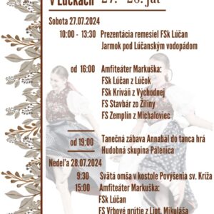Dolnoliptovske folklorne slavnosti pod Chocom