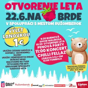 Otvorenie leta na Maline Brde