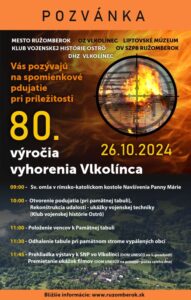 80. vyrocie vyhorenia Vlkolinca