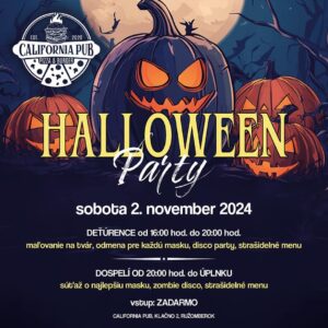 Halloween party California