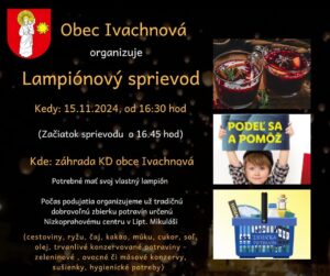 Lampionovy sprievod Ivachnova