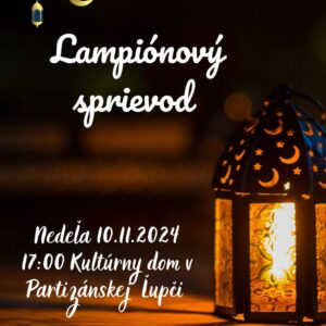 Lampionovy sprievod Lupca