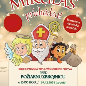 Mikulas prichadza Tepla