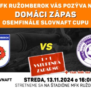 Ruzomberok - Komarno