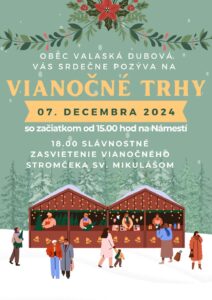 Vianocne trhy Dubova