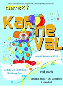 Detsky karneval Tepla