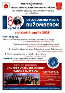 80. vyrocie oslobodenia mesta Ruzomberok