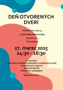 Den otvorenych dveri ZS Doncova