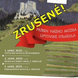 Liptovske strasidla zrusene