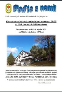 Otvorenie letnej turistickej sezony 2025