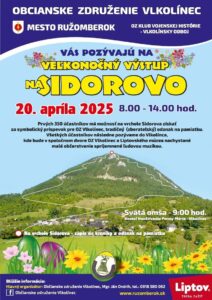 Velkonocny vystup na Sidorovo