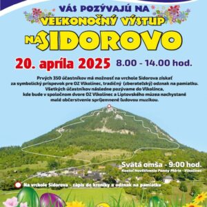 Velkonocny vystup na Sidorovo