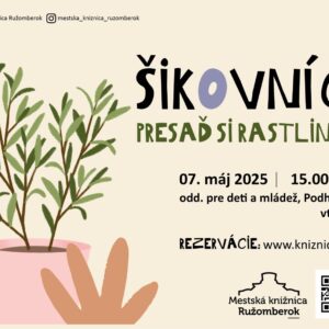 Presad si rastlinku