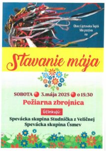 Stavanie maja Tepla