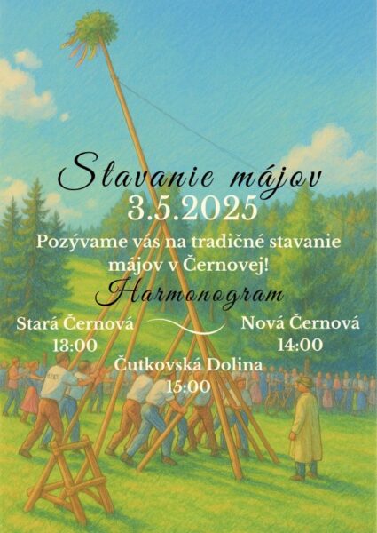 Stavanie majov Cernova