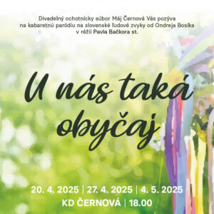 U nás taká obyčaj