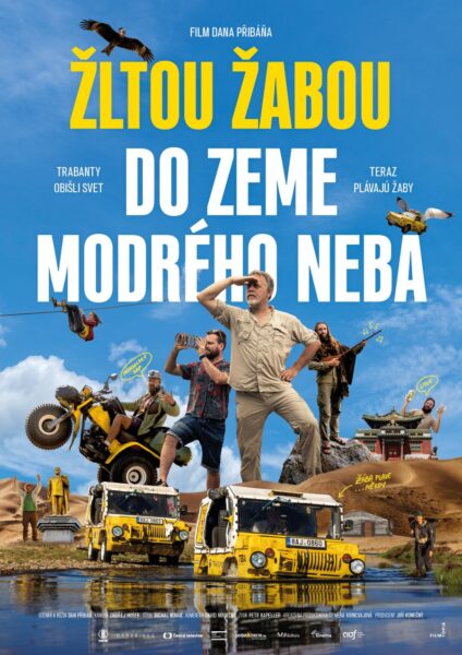 Zltou zabou do zeme modreho neba
