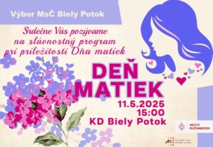 Den matiek Biely Potok
