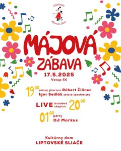 Majova zabava Sliace