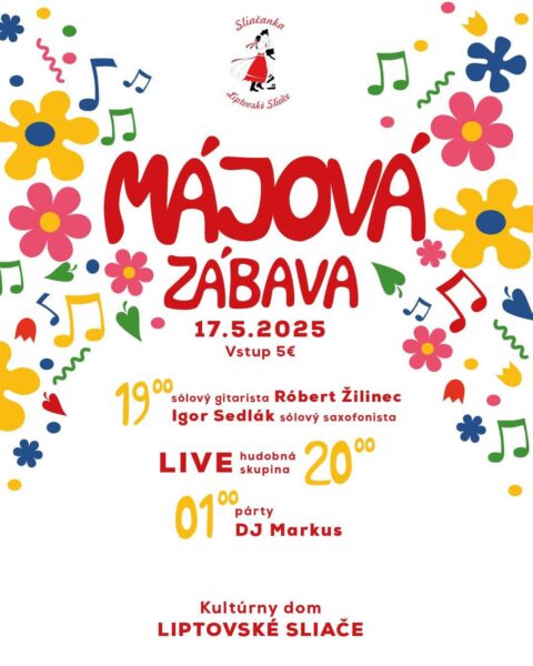 Majova zabava Sliace