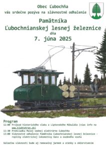 Odhalenie pamatnika Lubochnianskej lesnej zeleznice