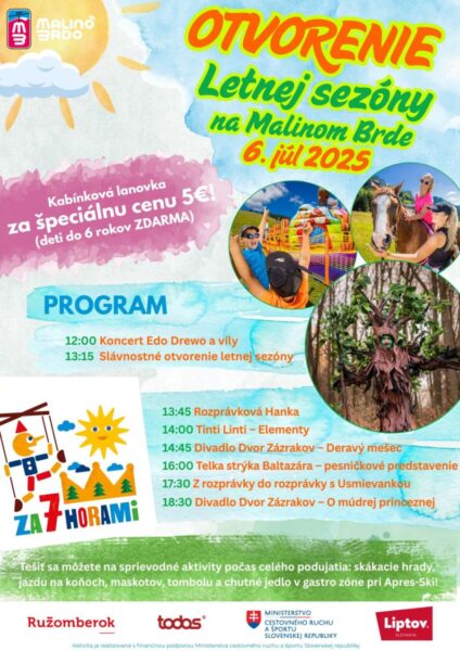 Otvorenie letnej sezony Malino