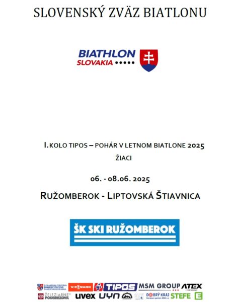 Pohar v letnom biatlone 2025