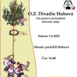 Stavanie maja Hubova