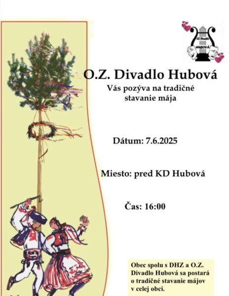Stavanie maja Hubova