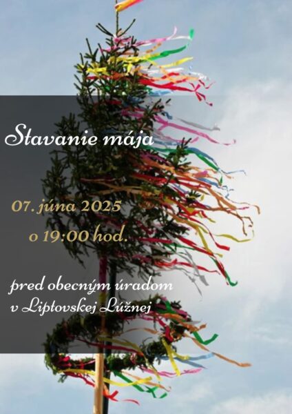 Stavanie maja Luzna