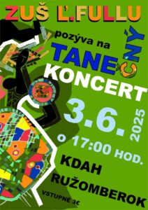 Tanecny koncert