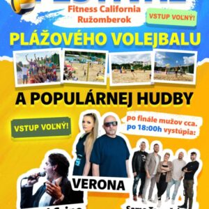 Festival plazoveho volejbalu a popularnej hudby