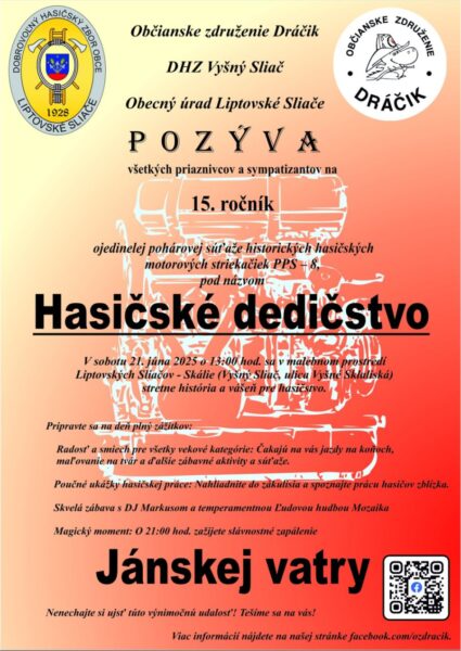 Hasicske dedicstvo 2025