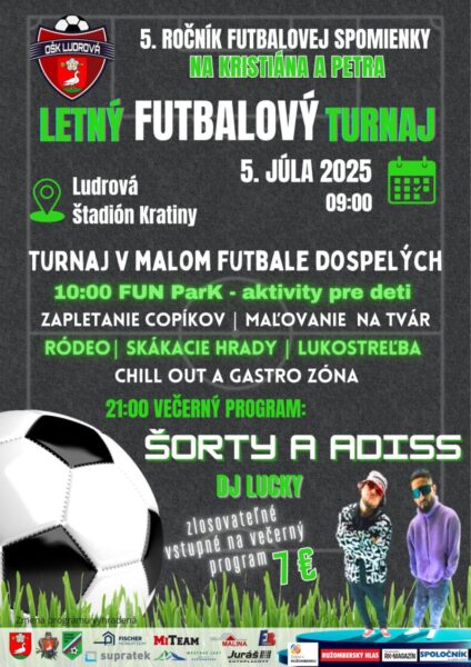 Letny futbalovy turnaj Ludrova