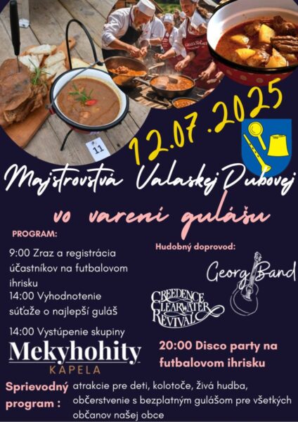 Majstrovstva vo vareni gulasu Dubova