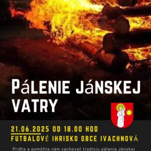 Pálenie jánskej vatry