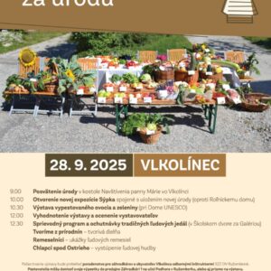 Podakovanie za urodu