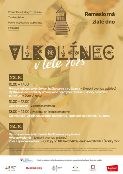 VLkolínec v lete 2025 víkend 8