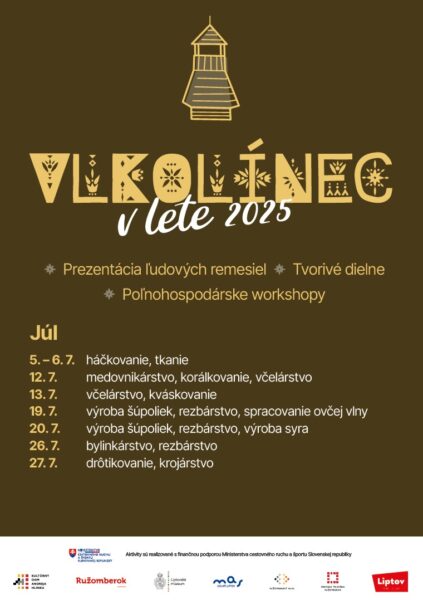 Vlkolinec v lete 2025