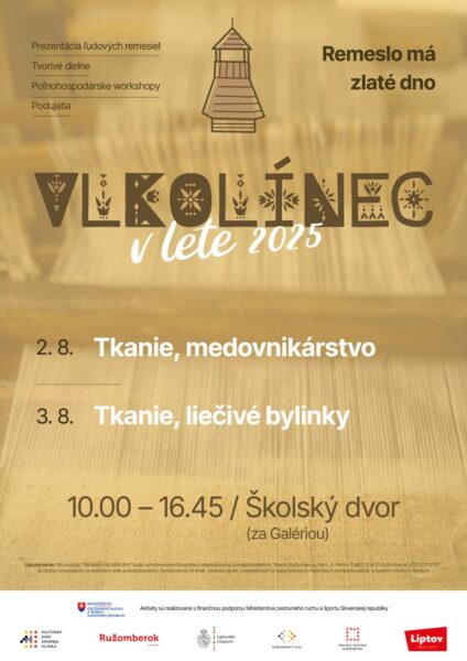 Vlkolínec v lete 2025 víkend 5