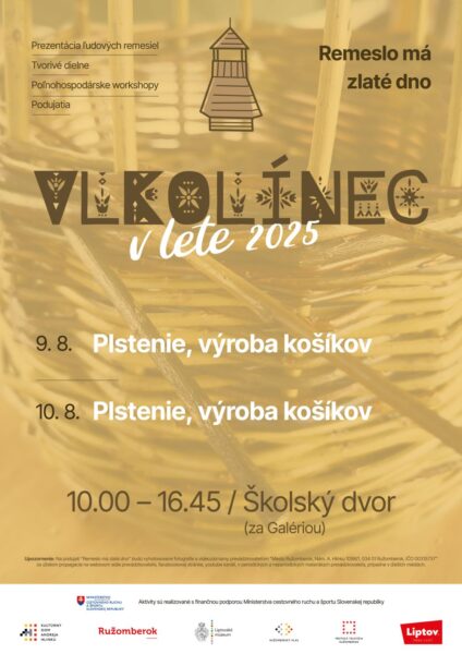 Vlkolínec v lete 2025 víkend 6