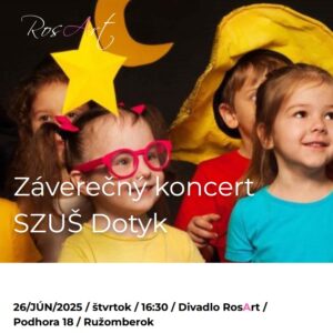 Zaverecny koncert Dotyk