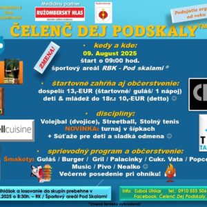 Celenc Dej Podskaly 2025