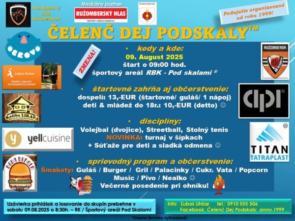Celenc Dej Podskaly 2025